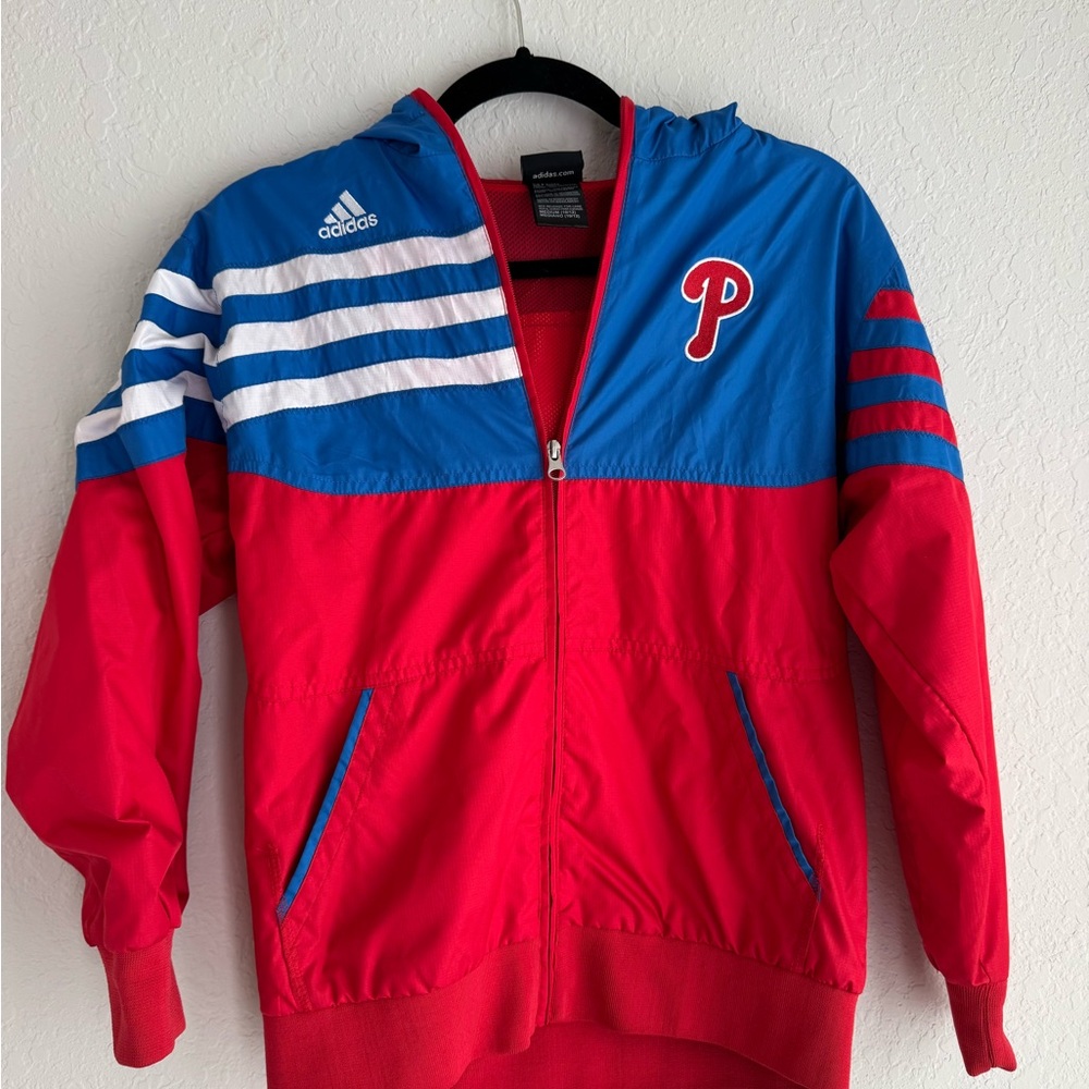 Adidas Philadelphia Phillie’s Hooded Jacket